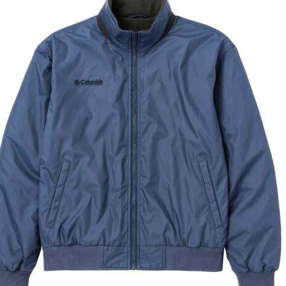 Columbia Jacket Mens XXL Blue Fleece Lined Full Zip Long Sleeve Weatherproof - Picture 1 of 11